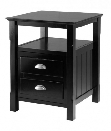 Picture of Winsome 20920 Wood Timber Nightstand - Black