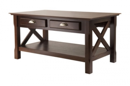 Picture of Winsome 40538 Xola Coffee Table with Two Drawers