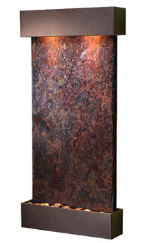 Whispering Creek - Rajah Natural Slate Wall Fountain