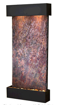 Whispering Creek - Rajah Natural Slate Wall Fountain