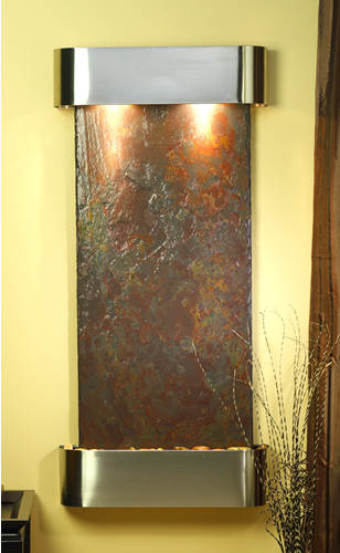 Picture of Adagio CSR2004 Cascade Springs - Rajah Natural Slate Wall Fountain