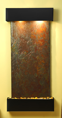 CSS1504 Cascade Springs - Rajah Natural Slate Wall Fountain