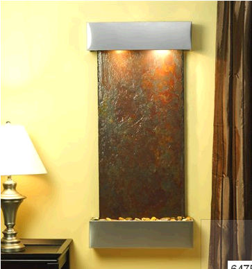 CSS2004 Cascade Springs - Rajah Natural Slate Wall Fountain