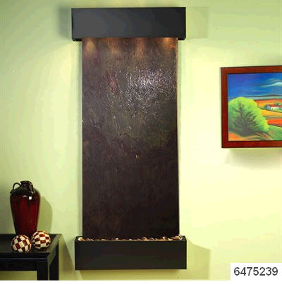 IFS1512 Inspiration Falls - Green Featherstone Wall Fountain