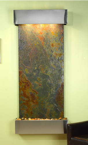 Inspiration Falls - Rajah Natural Slate Wall Fountain