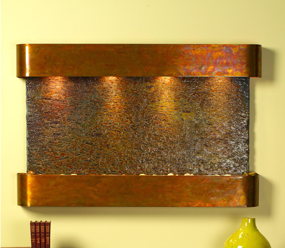 Sunrise Springs - Rajah Natural Slate Wall Fountain
