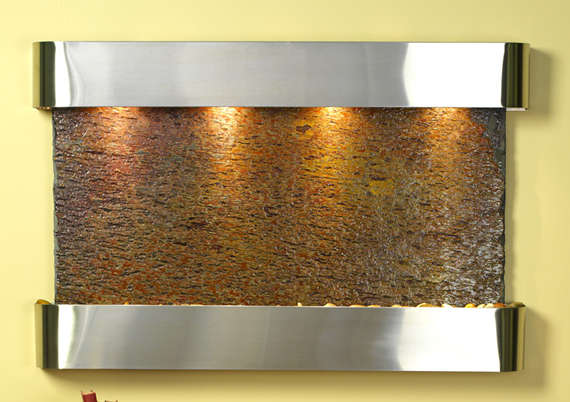 Sunrise Springs - Rajah Natural Slate Wall Fountain