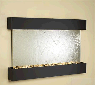 Sunrise Springs - Silver Mirror Wall Fountain