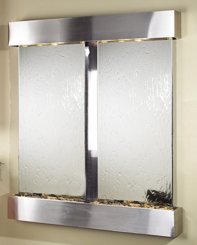 Picture of Adagio CFS2040 Cottonwood Falls - Silver Mirror Wall Fountain
