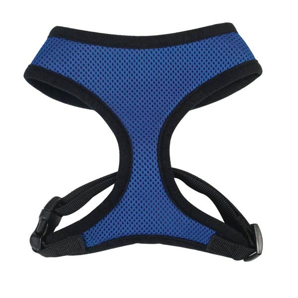 Picture of Pet Pals ZA888 10 19 Casual Canine Mesh Harness Xsm Blue