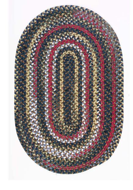 Picture of Chestnut Knoll CK97R072X072 Chestnut Knoll - Saddle Brown 6 ft. round Rug