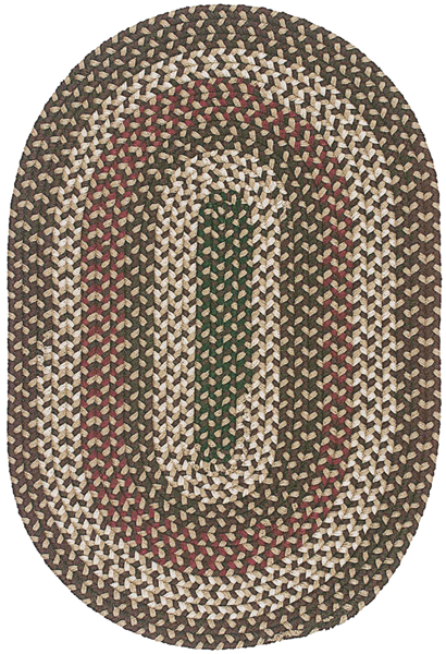 Picture of Brook Farm BF72R048X048 Brook Farm - Natural Earth 4 ft. round Rug