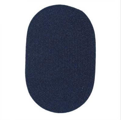 Picture of Wool Solids WL03R024X060 Wool Solids - Blue Moon 2 ft. x 5 ft. Rug