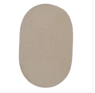 Picture of Wool Solids WL13R024X108 Wool Solids - Oatmeal 2 ft. x 9 ft. Rug