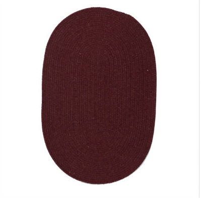 Picture of Wool Solids WL52R036X036 Wool Solids - Holly Berry 3 ft. round Rug