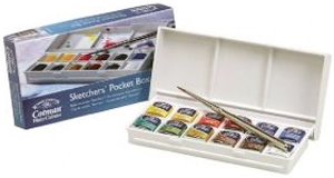 Picture of Alvin 0390640 Cotman Watercolor Sketchers Pocket Box