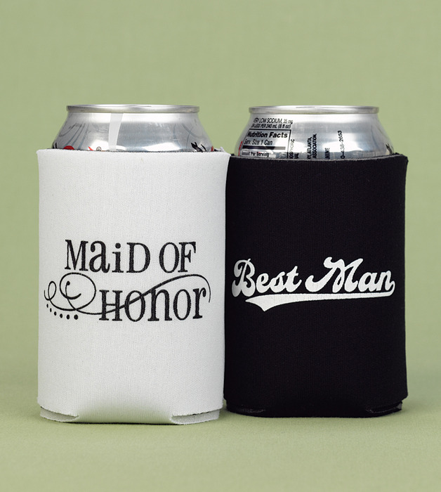 Picture of Hortense B. Hewitt 11044 Maid of Honor and Best Man Can Cooler Set