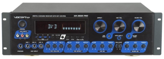 Picture of VocoPro KR3808PRO 300W Digital Karaoke Receiver with Key Control