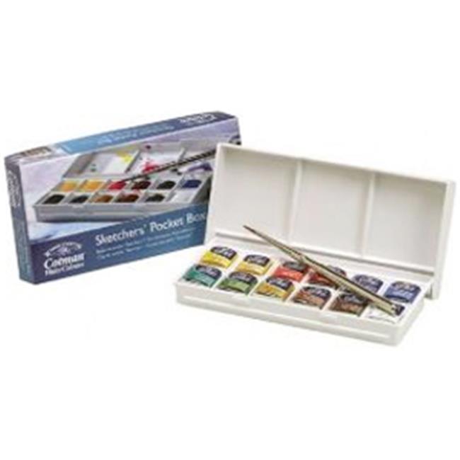 Alvin 0390640 Cotman Watercolor Sketchers Pocket Box