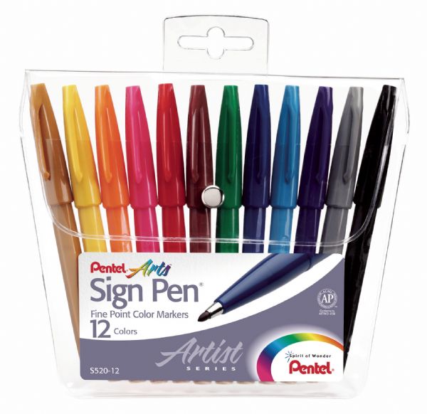 Picture of Alvin&amp;Co S520-12 Sign Pen Set of 12