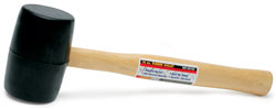 SST-50102 Mallet Rubber 16oz Wood Handle