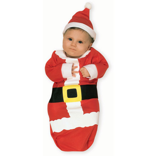 Picture of Rubies Costume Co 11062 Santa Claus Bunting Costume Size 0-6 Months