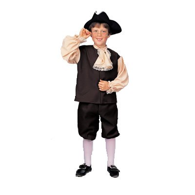 Picture of Rubies 11087 Colonial Boy Costume Size Small