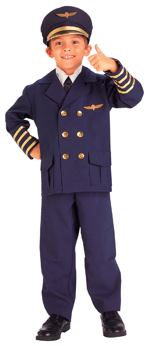 Picture of Forum Novelties Inc 31167 Airline Pilot Child Costume Size Toddler 2T-4T