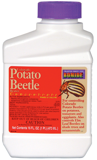 Colorado Potato Beetle Beater Organic Insect Killer Liquid Concentrate 16 oz