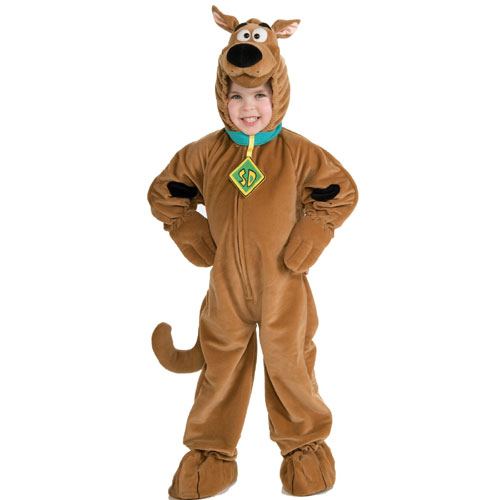 Picture of Rubies 6293 Scooby Doo Super Deluxe Child Costume Size Medium- Boys 8-10