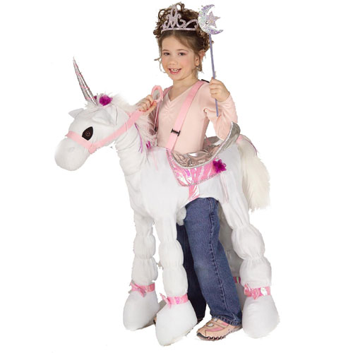 Picture of Rubies   19332 Unicorn Child Costume Size Standard One-Size- Girls 7-10