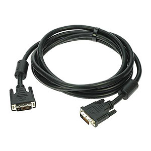 Picture of 5 Meter DVI-D Male to Male Dual Link Cable  Black