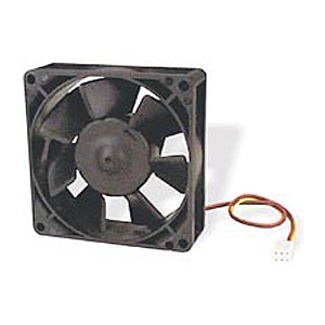 Picture of 80x25mm Case Fan  Dual Bb 3pin Mb-Rpm