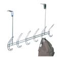 InterDesign Classico Over-The-Door Rack Chrome 44002 Pack Of 2 InterDesign Classico Over-The-Door Rack Chrome 44002 Pack Of 2