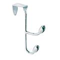 InterDesign Orbinni Over-The-Door Hook Chrome Double 76500 Pack Of 6 InterDesign Orbinni Over-The-Door Hook Chrome Double 76500 Pack Of 6