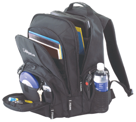 Picture of Targus Groove Notebook Backpack Black Gray 15.4in CVR600