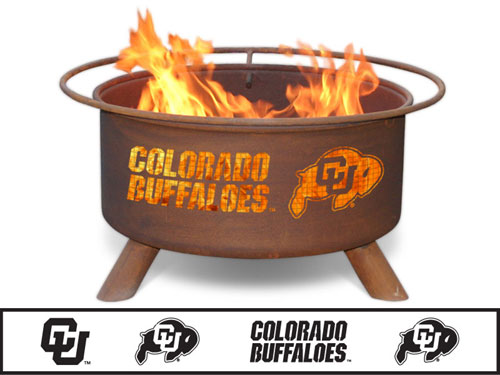 Patina Collegiate Fire Pit - University of Colorado