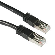 Picture of Cables To Go 28692 7ft SHIELDED CAT 5E MOLDED PATCH CABLE BLACK