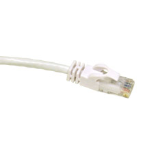 125ft CAT 6 550Mhz SNAGLESS PATCH CABLE WHITE