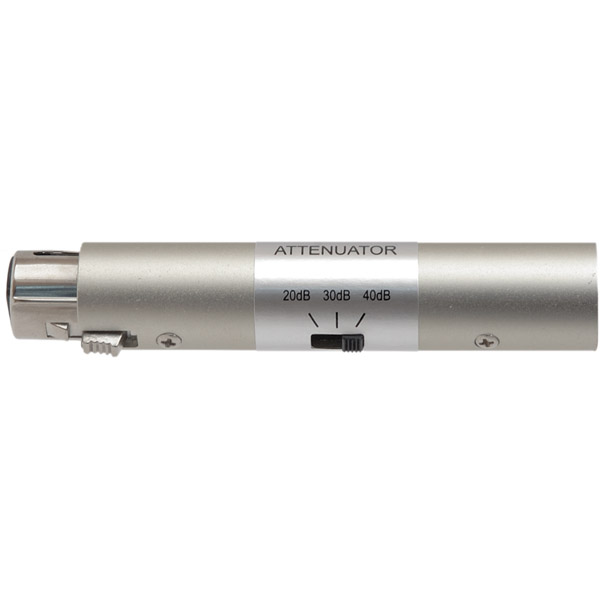 Hosa  XLR Female To XLR Male Input Attenuator