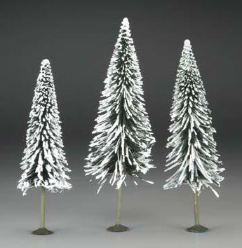 Picture of Bachmann Williams BAC32202 O 8 in - 10 in. Pine Trees with Snow - 3