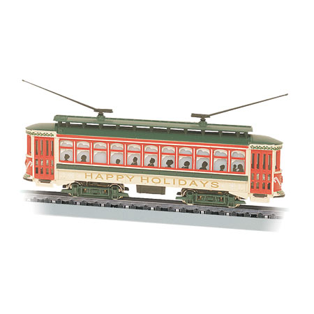Picture of Bachmann Williams BAC61085 N Brill Trolley Christmas