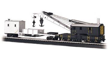 Picture of Bachmann Williams BAC16149 Ho Steam Crane and Boom Unlettered
