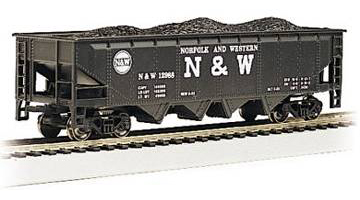 Picture of Bachmann Williams BAC17642 Ho 40 ft. Quad Hopper Norfolk and Western