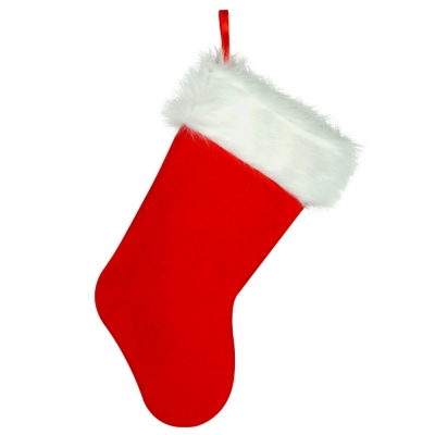 Picture of Beistle Company 142947 Plush Christmas Stocking