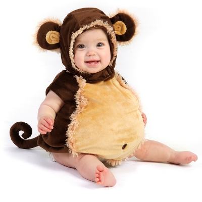 Picture of Princess Paradise 197704 Mischievous Monkey Infant-Toddler Costume Size: 12/18 Months