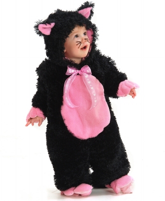 Picture of Princess Paradise 185804 Black Kitty Infant-Toddler Costume Size: Infant (12-18M)