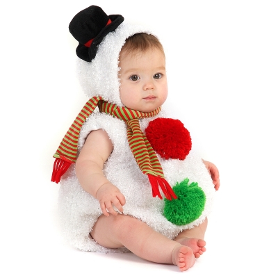 Picture of Princess Paradise 197831 Baby Snowman Infant-Toddler Costume Size: 12/18 Months