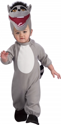 Picture of Rubies Costumes 197319 The Penguins of Madagascar King Julien Infant-Toddler Costume Size: 2-4T