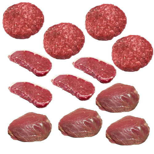 Picture of Blackwing Meats US6100-S Organic Bison Sampler